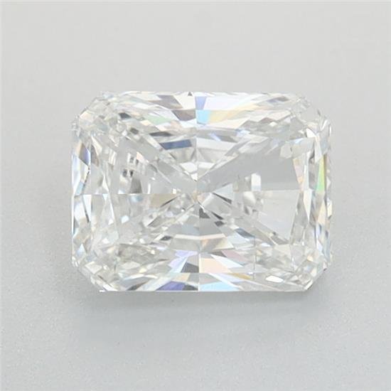 0.92ct F VS2 Rare Carat Ideal Cut Radiant Lab Grown Diamond