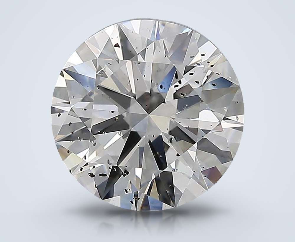 3.60 Carat Round Natural Diamond