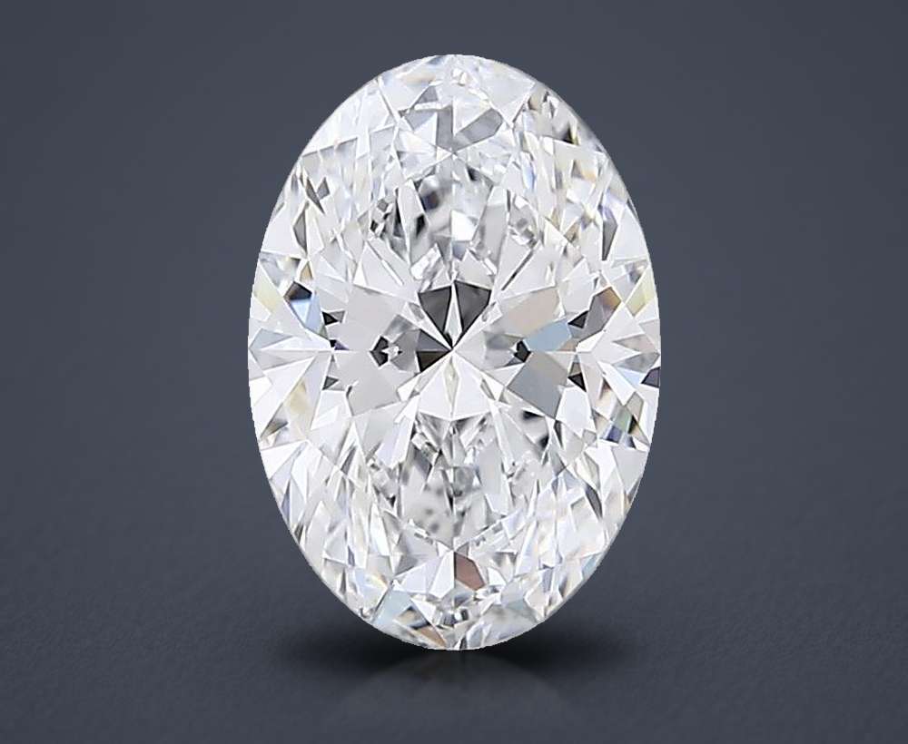 3.52 Carat Oval Lab Diamond
