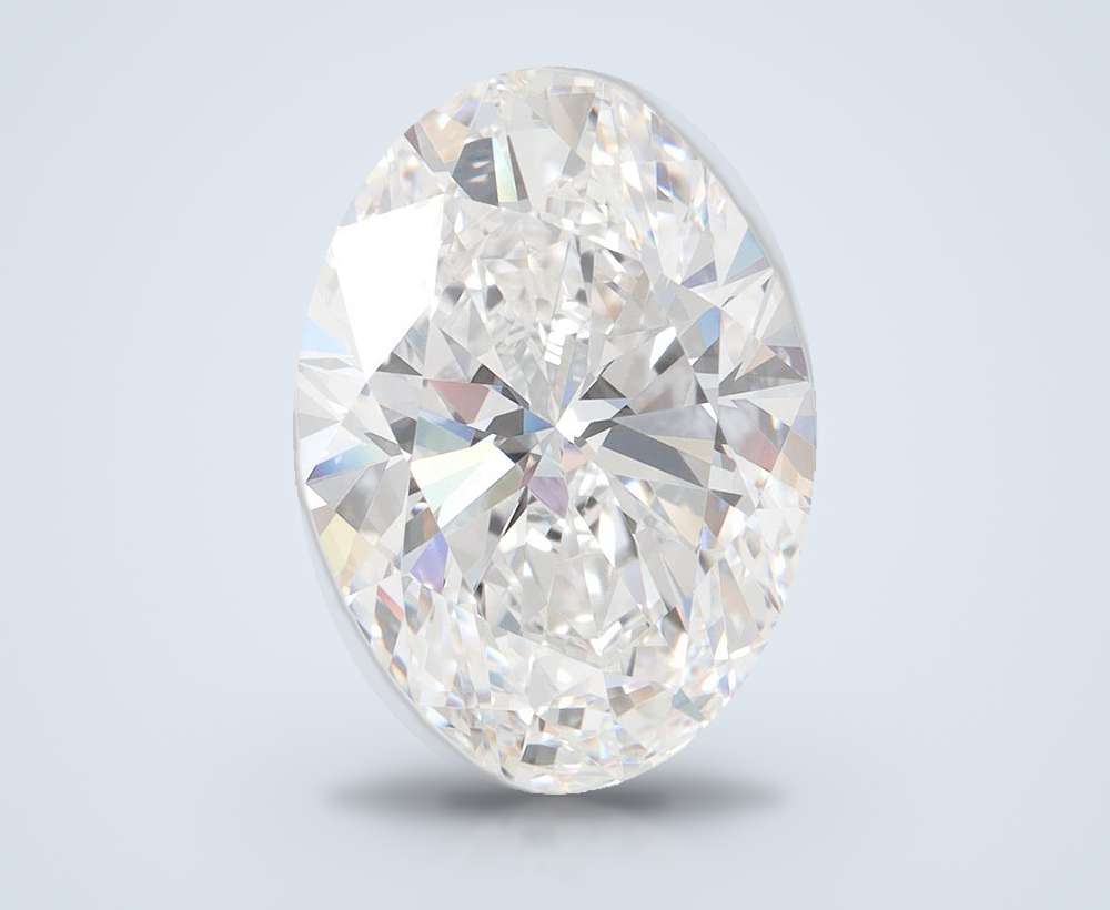 7.17 Carat Oval Lab Diamond