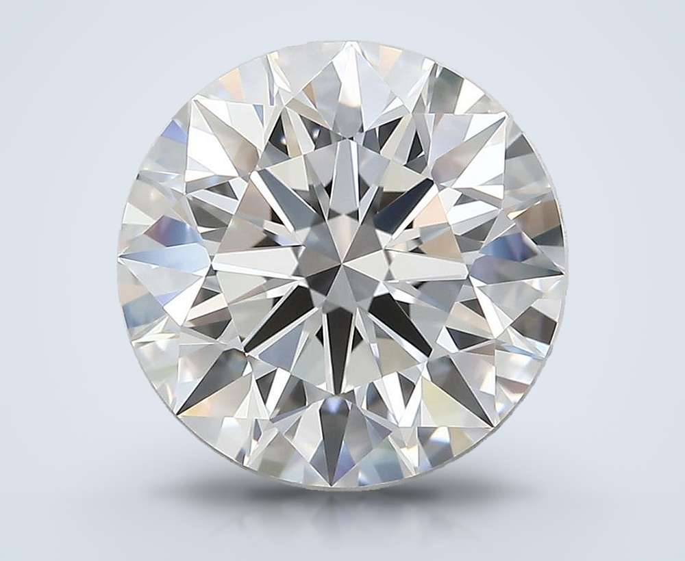 5.38 Carat Round Lab Diamond