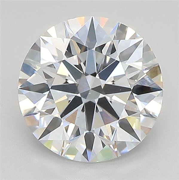 2.07ct D VVS2 Rare Carat Ideal Cut Round Lab Grown Diamond