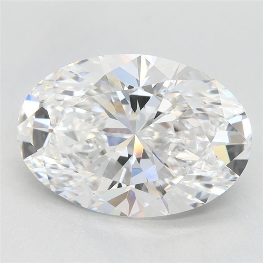 2.45ct D VVS2 Very Good Cut Oval Lab Grown Diamond