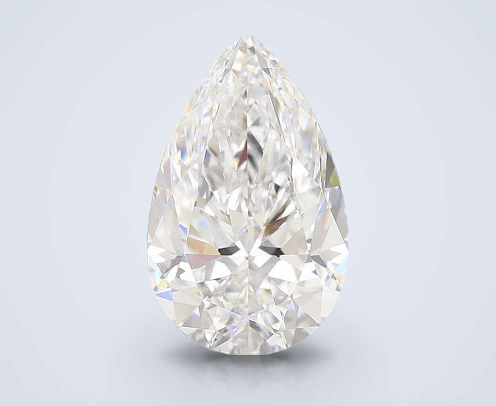 4.53 Carat Pear Lab Diamond