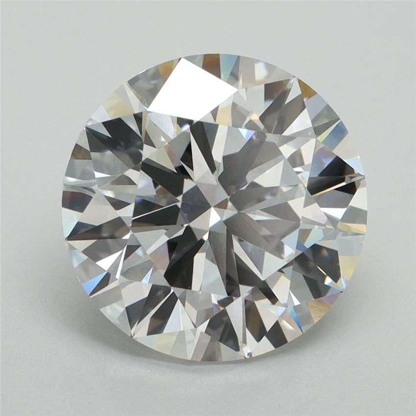 6.01ct E VVS2 Excellent Cut Round Lab Grown Diamond