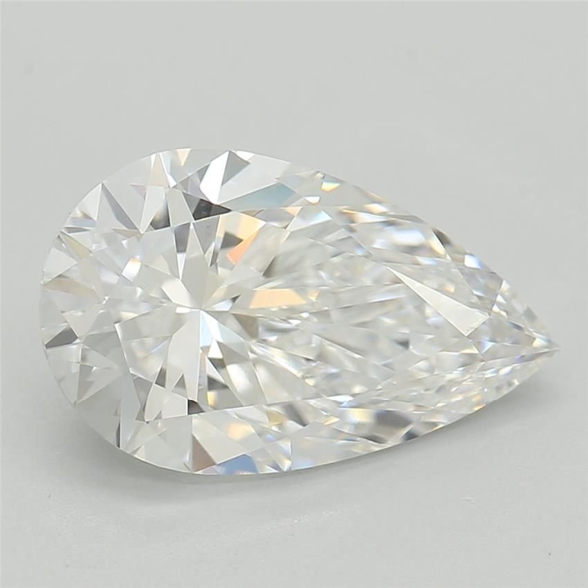1.59ct D VS1 Rare Carat Ideal Cut Pear Lab Grown Diamond