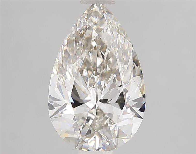 2.01ct H VS2 Rare Carat Ideal Cut Pear Lab Grown Diamond