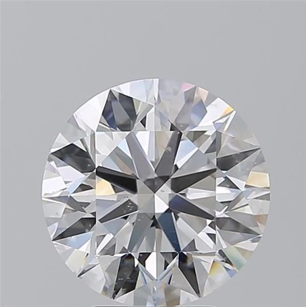 4.01ct E SI1 Rare Carat Ideal Cut Round Diamond