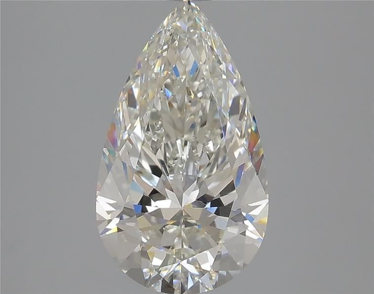 2.33ct H VS2 Rare Carat Ideal Cut Pear Lab Grown Diamond