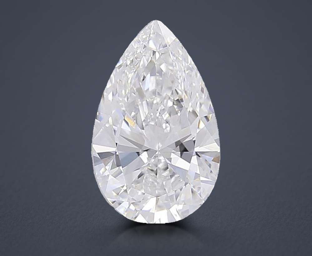 0.64 Carat Pear Lab Diamond