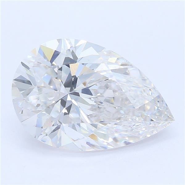 2.03ct E VS1 Rare Carat Ideal Cut Pear Lab Grown Diamond
