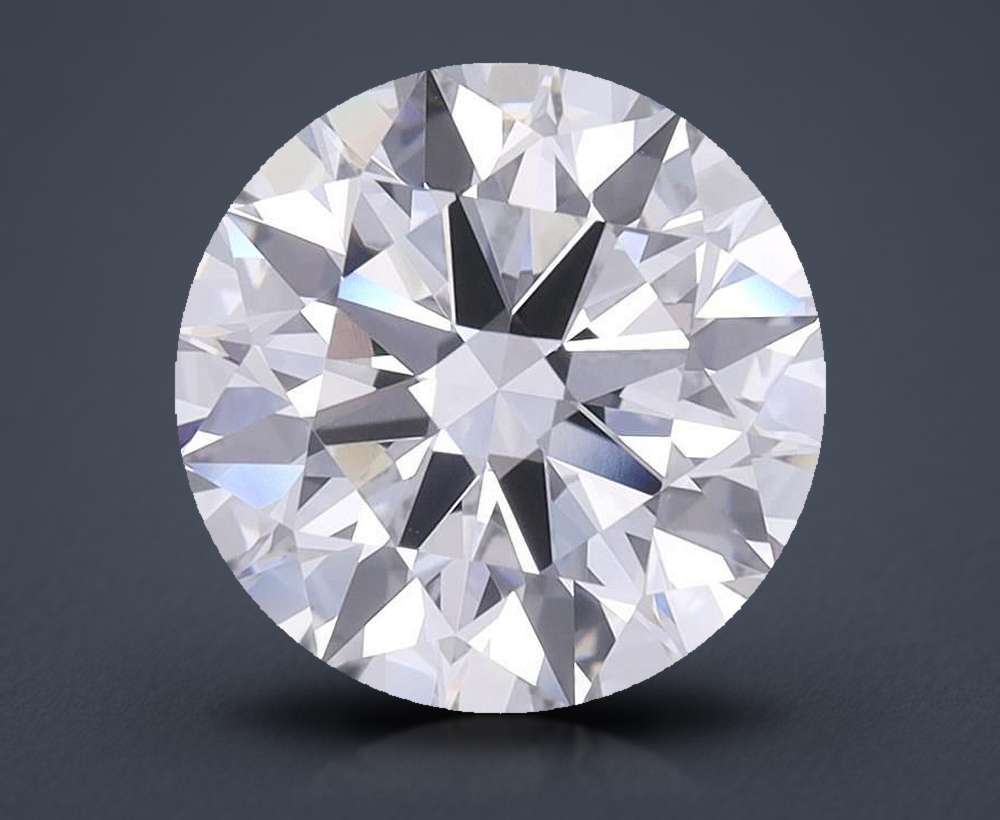 3.80 Carat Round Lab Diamond