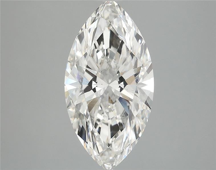 3.10ct G VS2 Rare Carat Ideal Cut Marquise Lab Grown Diamond