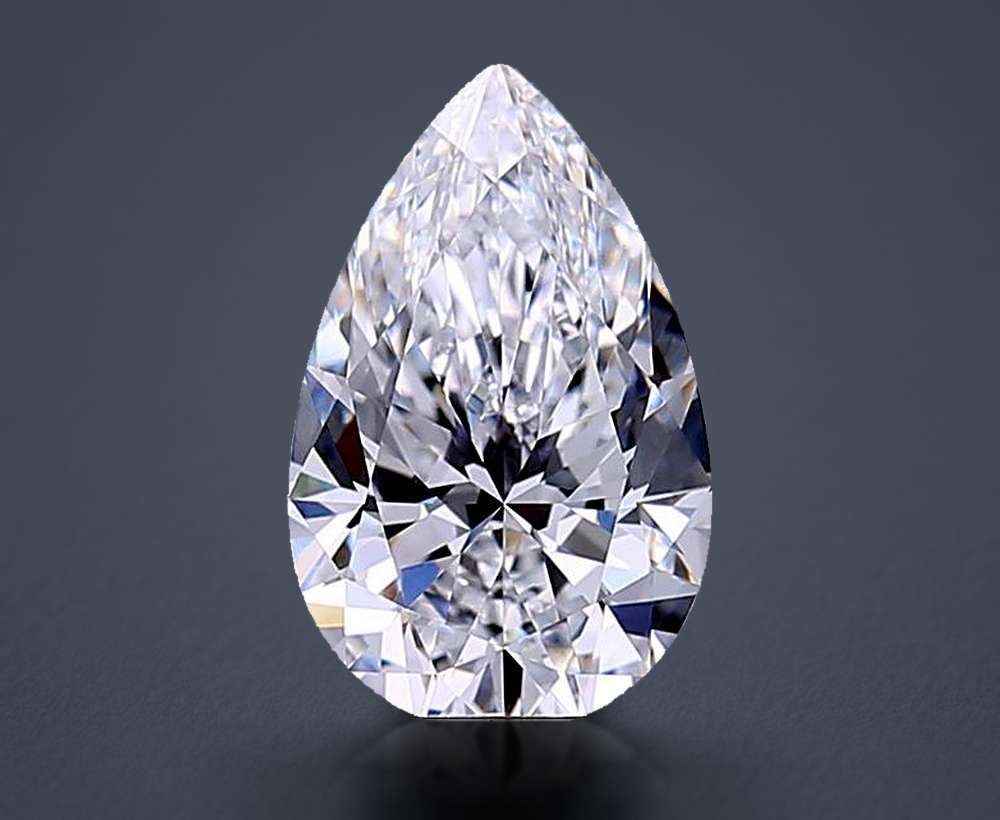 2.25 Carat Pear Lab Diamond