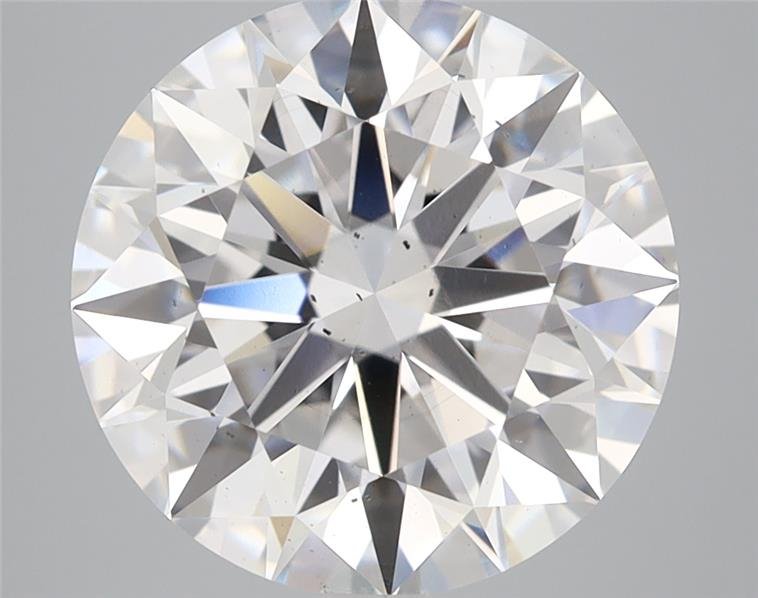 5.01ct E SI1 Rare Carat Ideal Cut Round Lab Grown Diamond