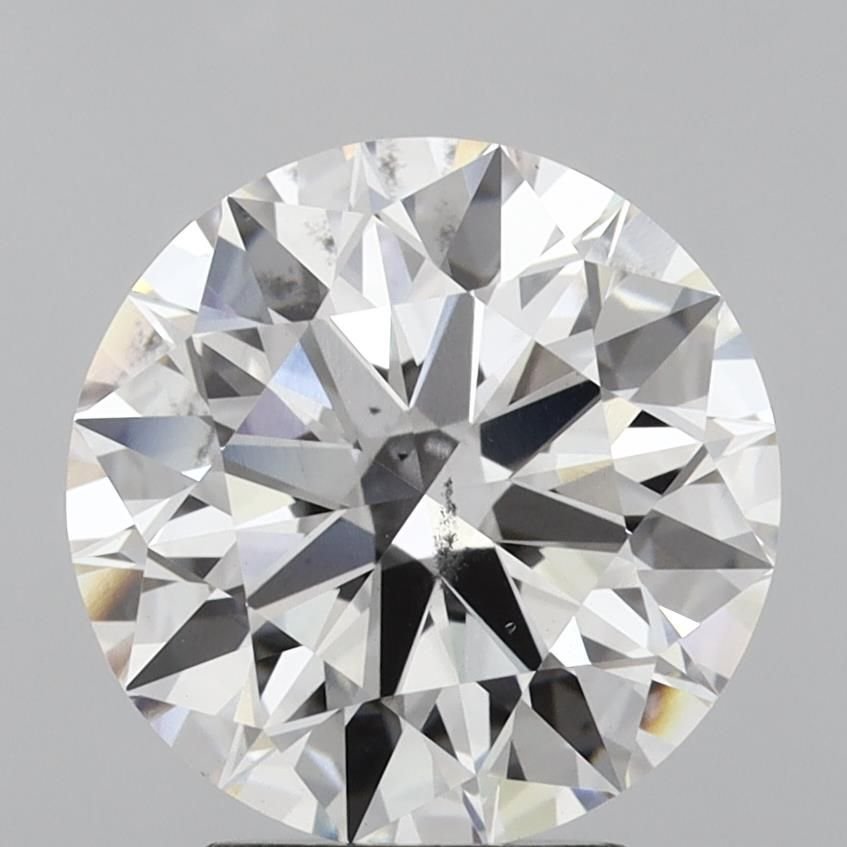 3.69ct E SI1 Rare Carat Ideal Cut Round Lab Grown Diamond