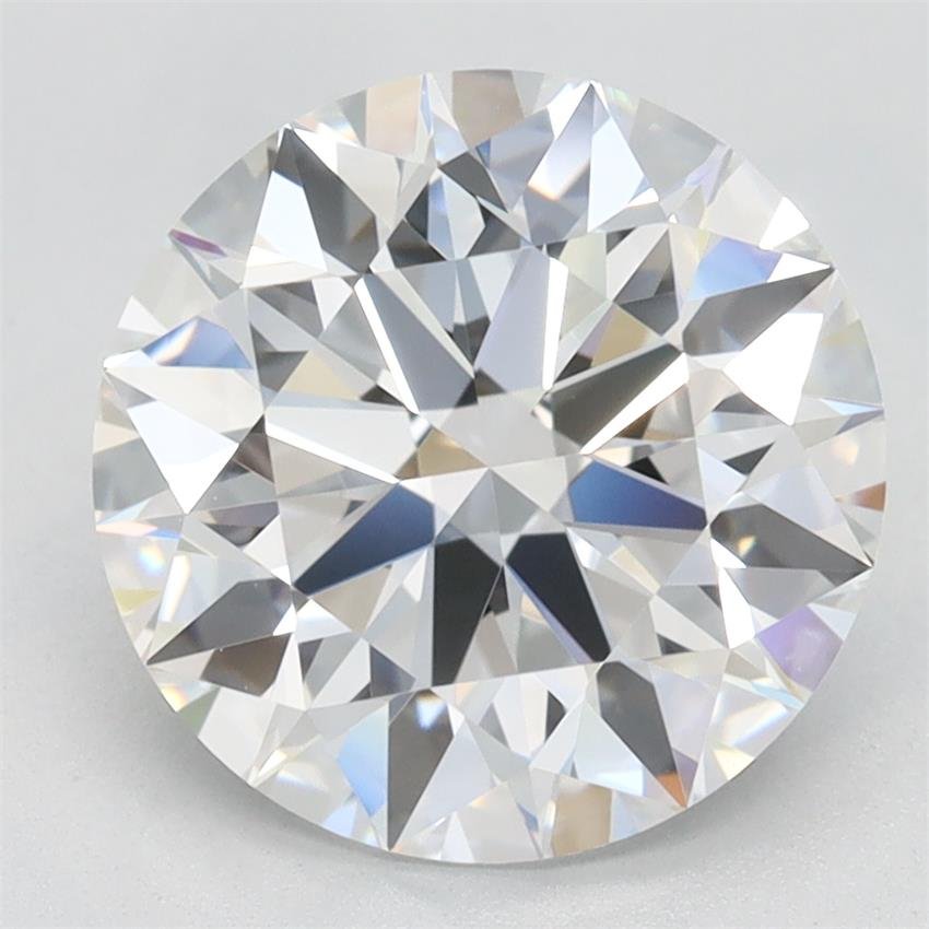 2.86ct D VVS1 Rare Carat Ideal Cut Round Lab Grown Diamond