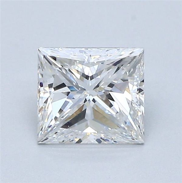 0.97ct F VVS2 Very Good Cut Princess Diamond