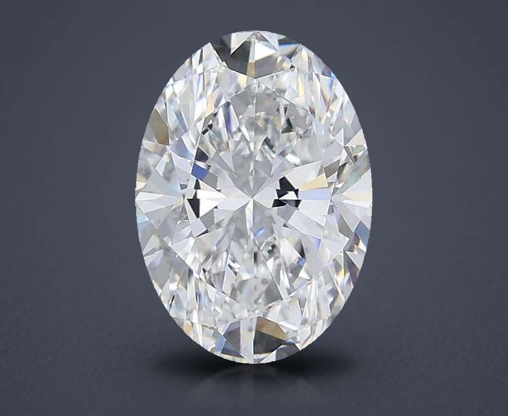 1.47 Carat Oval Lab Diamond