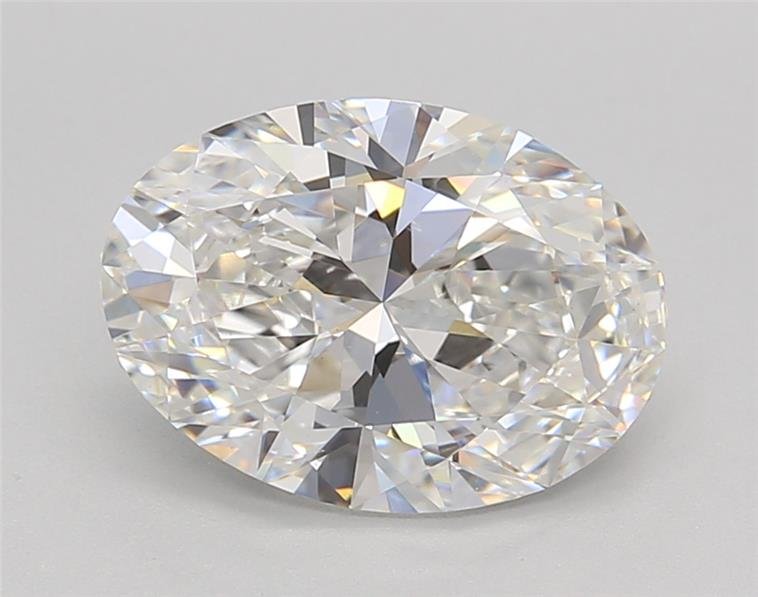 2.51ct E VVS2 Rare Carat Ideal Cut Oval Lab Grown Diamond