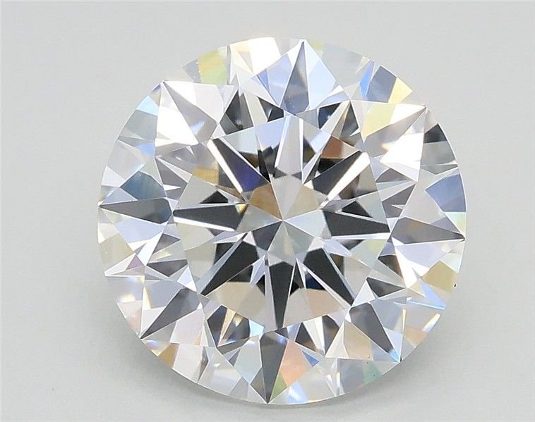 3.05ct E VS1 Rare Carat Ideal Cut Round Lab Grown Diamond
