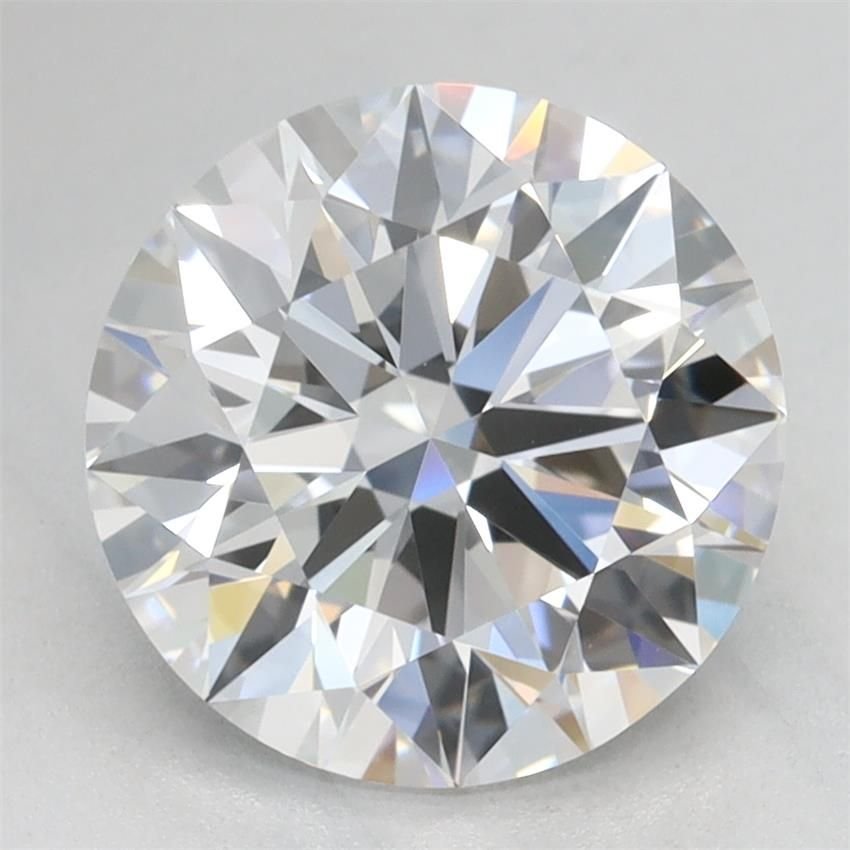 2.55ct D VVS1 Rare Carat Ideal Cut Round Lab Grown Diamond