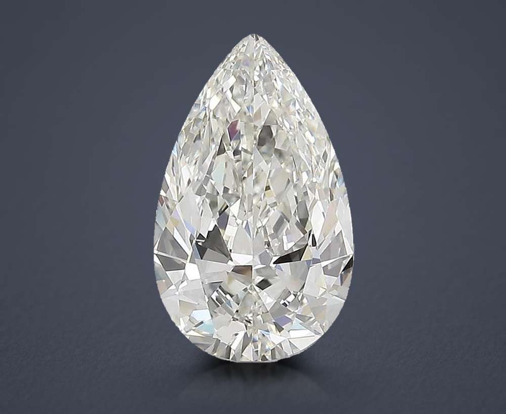 2.51 Carat Pear Natural Diamond