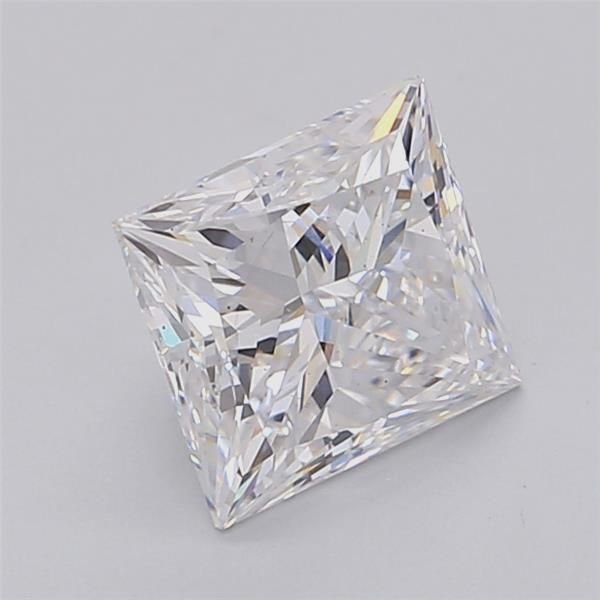 2.08ct E VS1 Rare Carat Ideal Cut Princess Lab Grown Diamond