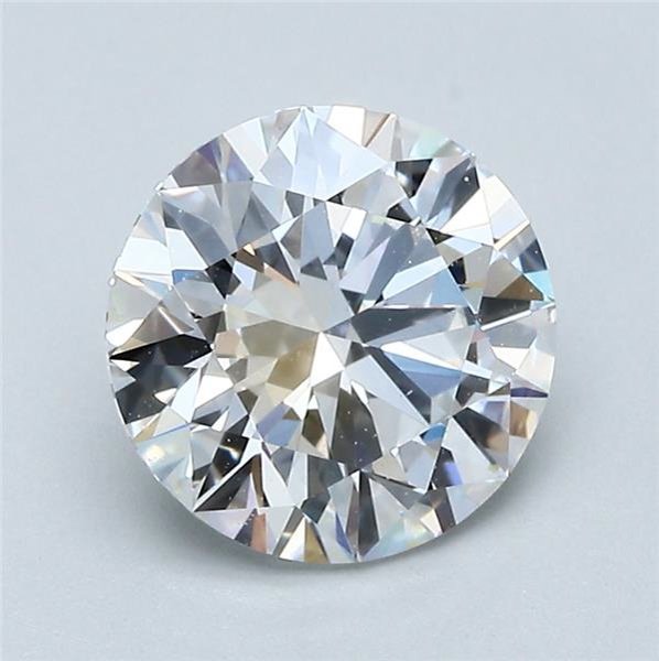 2.01ct G VVS2 Rare Carat Ideal Cut Round Diamond