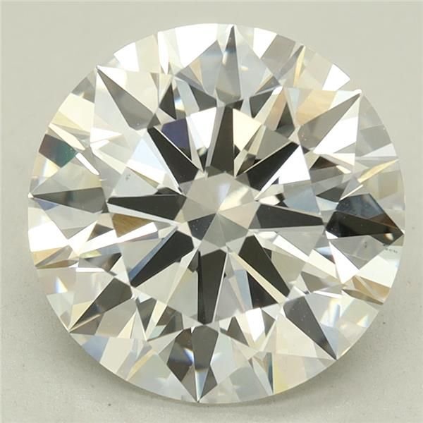 3.00ct D VS1 Rare Carat Ideal Cut Round Lab Grown Diamond