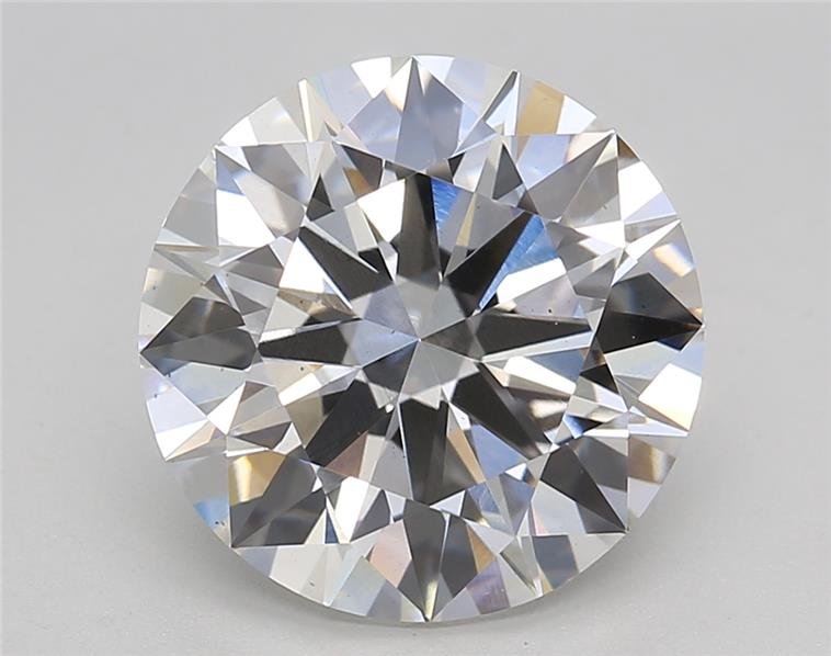 5.22ct H VS2 Rare Carat Ideal Cut Round Lab Grown Diamond