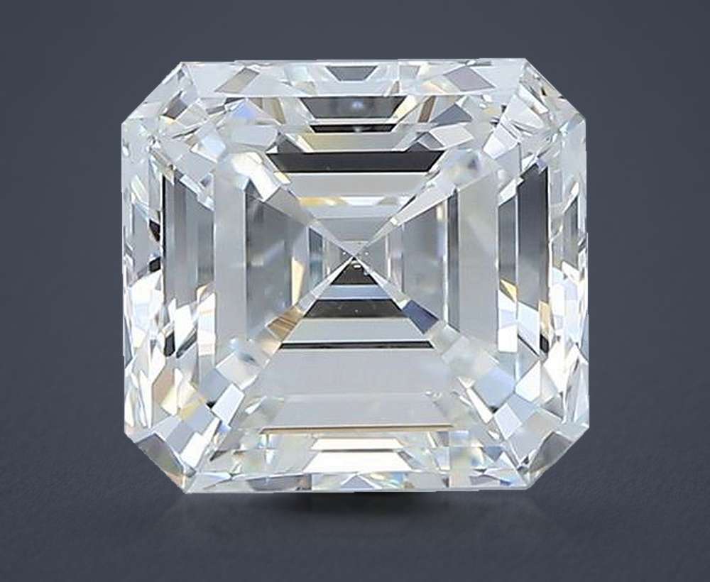 2.50 Carat Asscher Natural Diamond