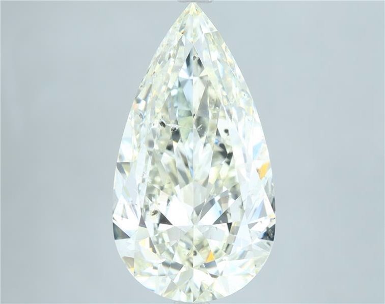 5.02ct J SI1 Very Good Cut Pear Diamond
