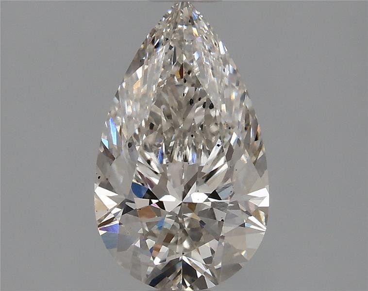 1.10ct G SI1 Rare Carat Ideal Cut Pear Lab Grown Diamond