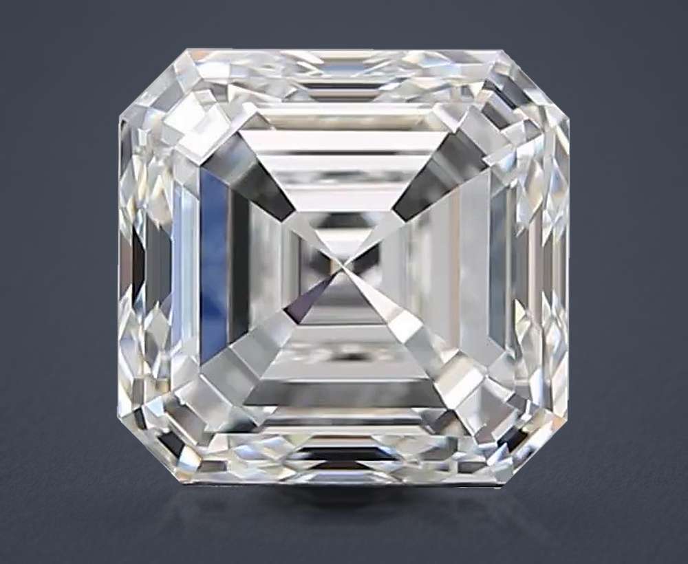 1.61 Carat Asscher Natural Diamond