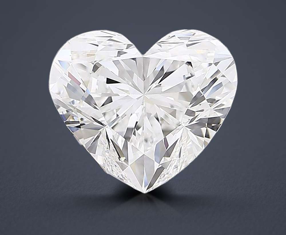 6.58 Carat Heart Lab Diamond