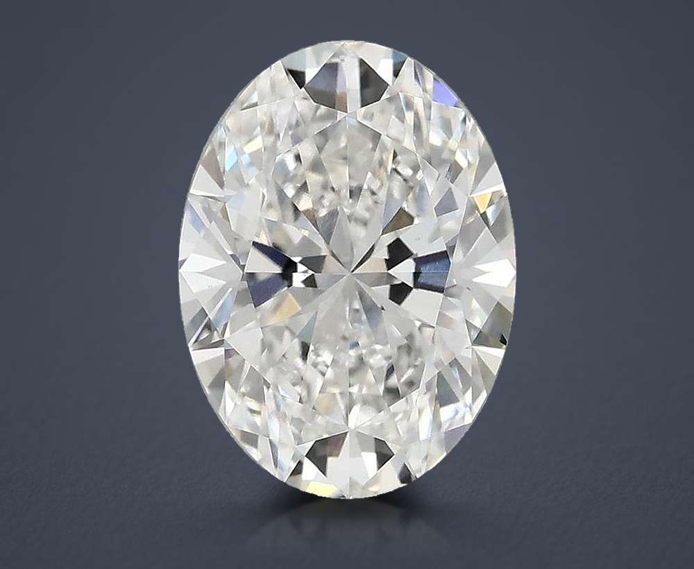 3.07 Carat Oval Lab Diamond