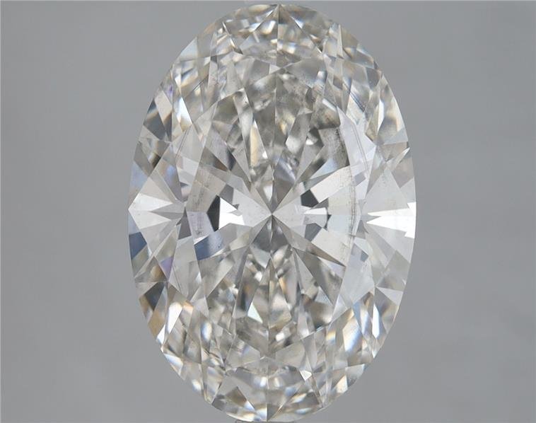 4.14ct I VS2 Rare Carat Ideal Cut Oval Lab Grown Diamond