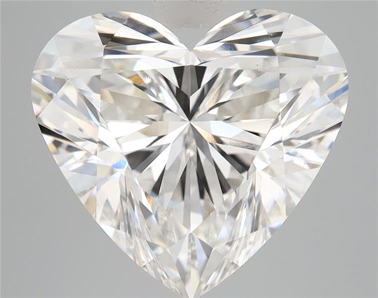 7.09ct G VS1 Rare Carat Ideal Cut Heart Lab Grown Diamond