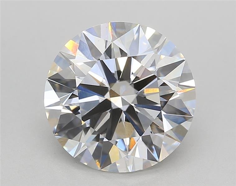 3.66ct F VS1 Rare Carat Ideal Cut Round Lab Grown Diamond