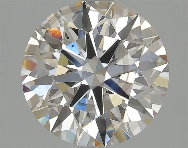 2.69ct G SI2 Rare Carat Ideal Cut Round Lab Grown Diamond