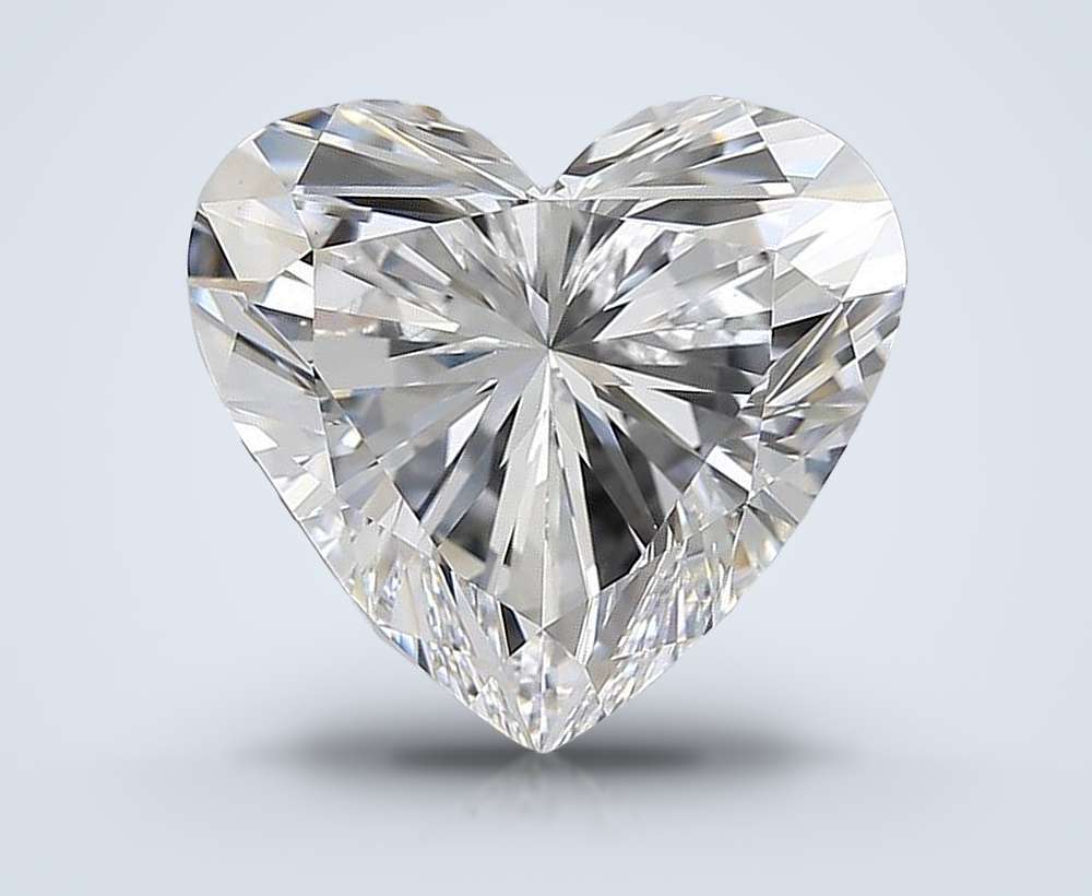 4.01 Carat Heart Natural Diamond