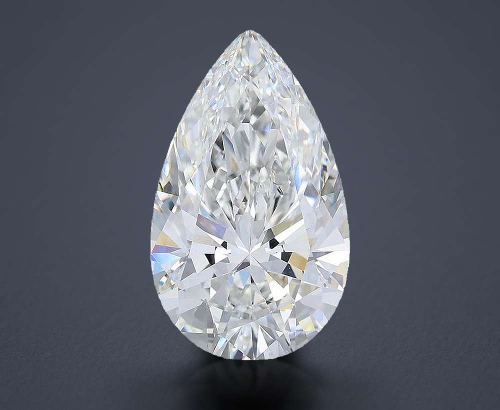 7.10 Carat Pear Lab Diamond