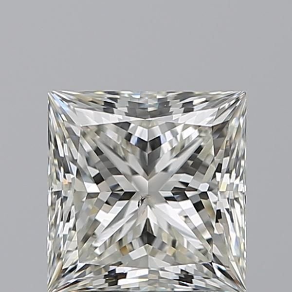 2.01ct K SI2 Rare Carat Ideal Cut Princess Diamond