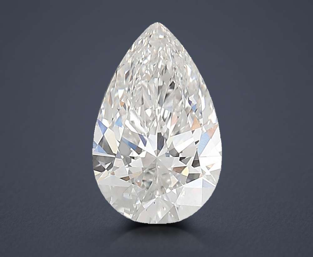 2.25 Carat Pear Lab Diamond