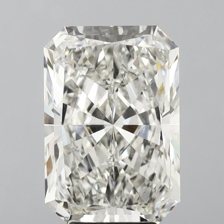 7.01ct H VS2 Very Good Cut Radiant Lab Grown Diamond