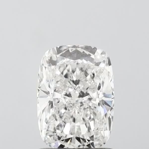 1.24ct F VS1 Rare Carat Ideal Cut Cushion Lab Grown Diamond