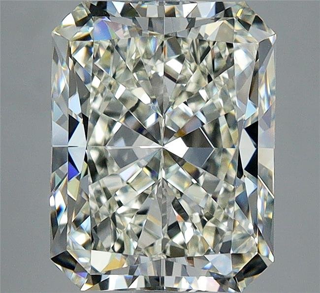 3.02ct K VS1 Rare Carat Ideal Cut Radiant Diamond