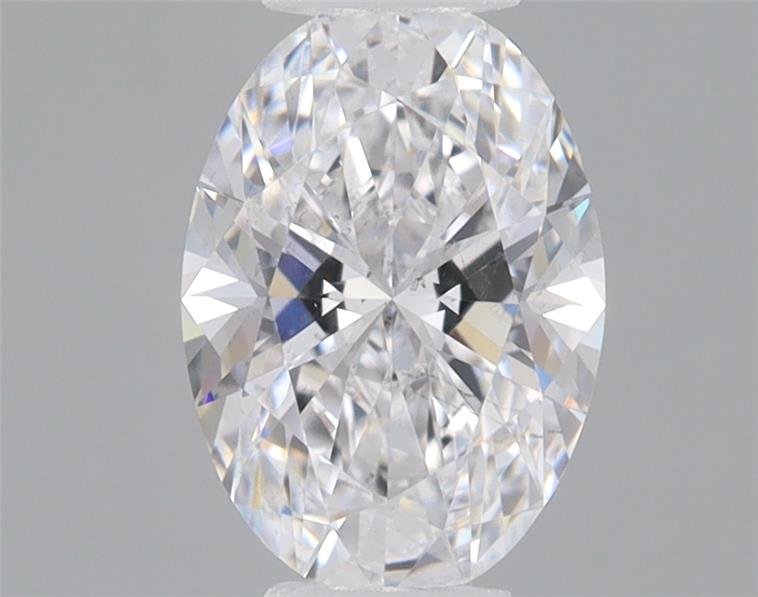 0.91ct E SI1 Rare Carat Ideal Cut Oval Lab Grown Diamond