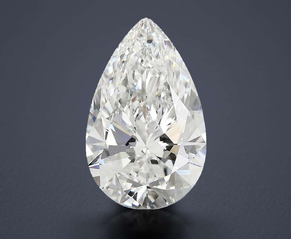 6.01 Carat Pear Lab Diamond